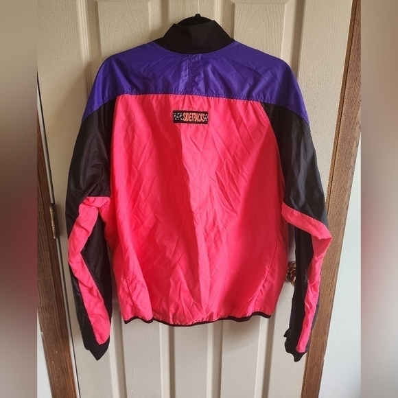 The North Face Women's Full Zip Pockets Sidetracks Windbreaker Size L. - Picture 2 of 3